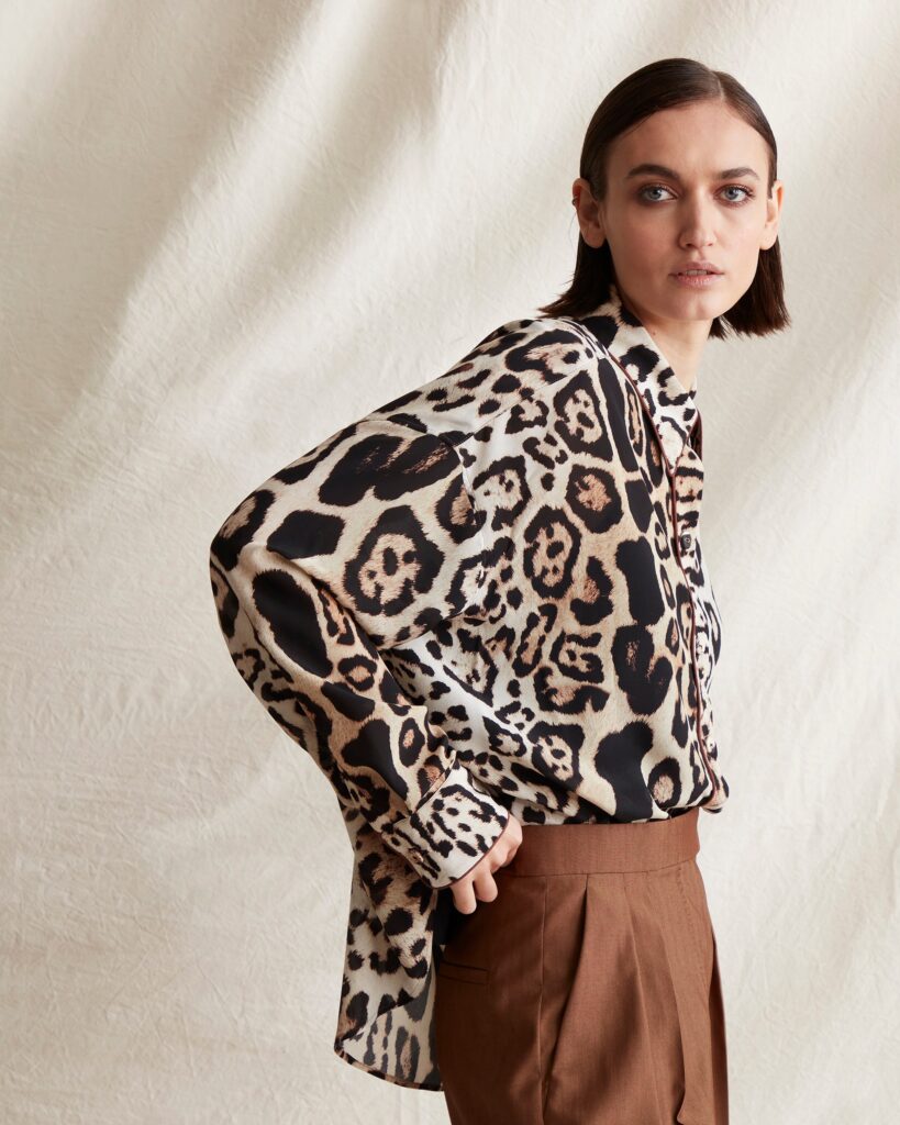La Numero Uno In Seta Animalier