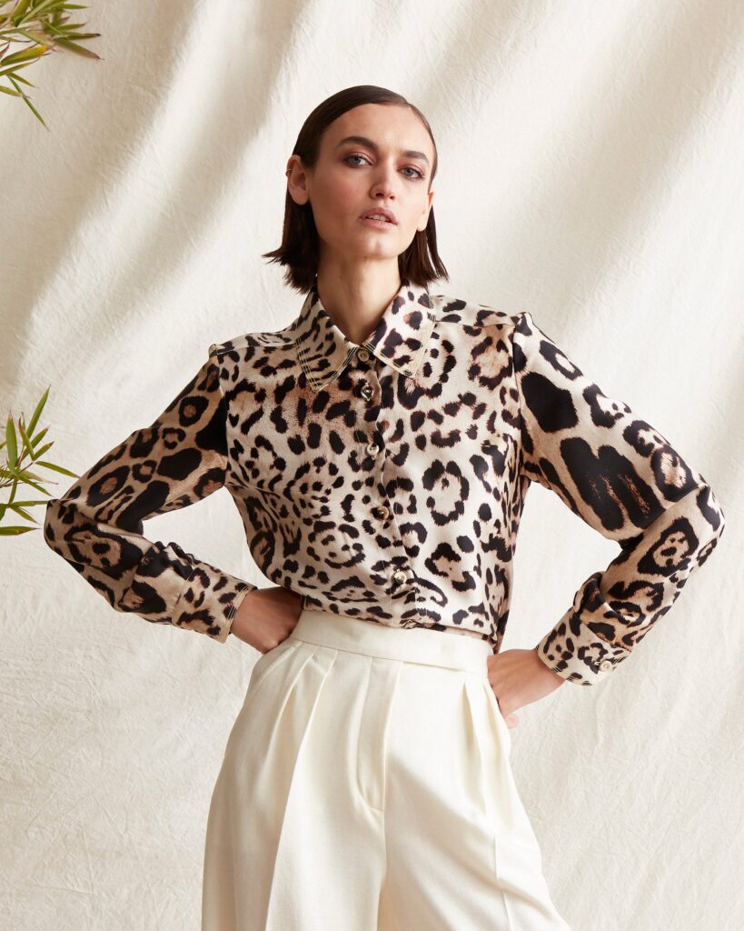 La Piccolina In Seta Animalier